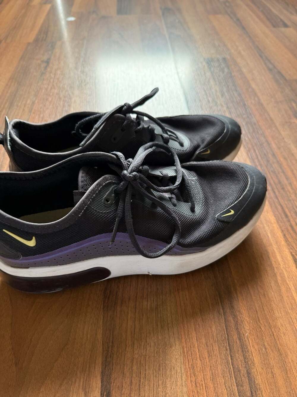 Nike Women's Air Max Dia Running Shoes Oil Grey/Bicycle Yellow CN0136-002